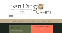 Desktop Screenshot of camft-sandiego.org